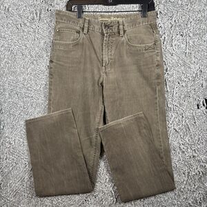 Tommy Bahama Jeans Men's Size 33/34 Classic Fit Brown Garment Dyed Denim Preppy